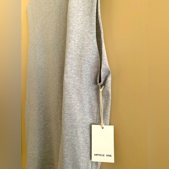 Article One Classic Grey Marle Tank Size M - Picture 3 of 6